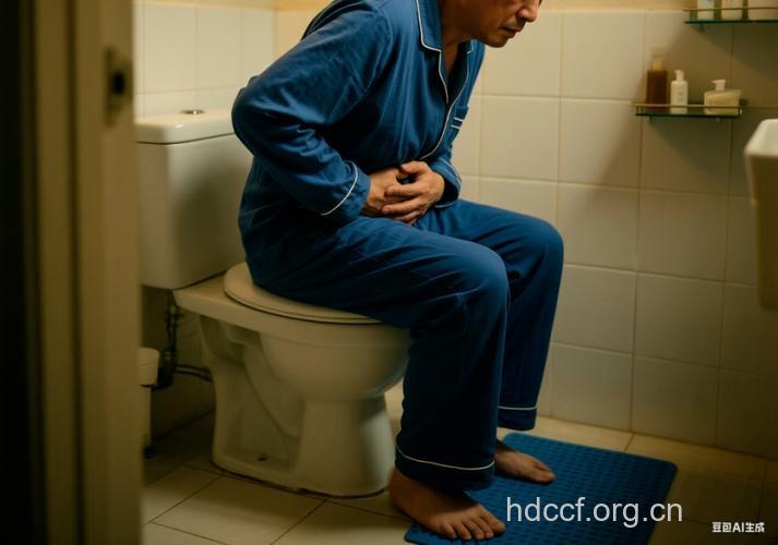男人久坐马桶易便秘
