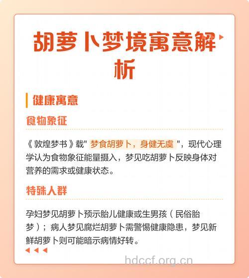 周公解梦之梦见萝卜预示着什么