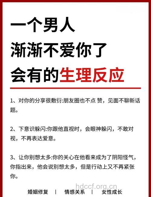 男人性冷淡必知的10个征兆