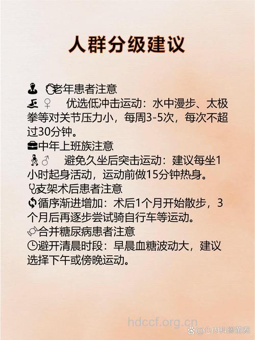 冠心病病人的运动禁忌