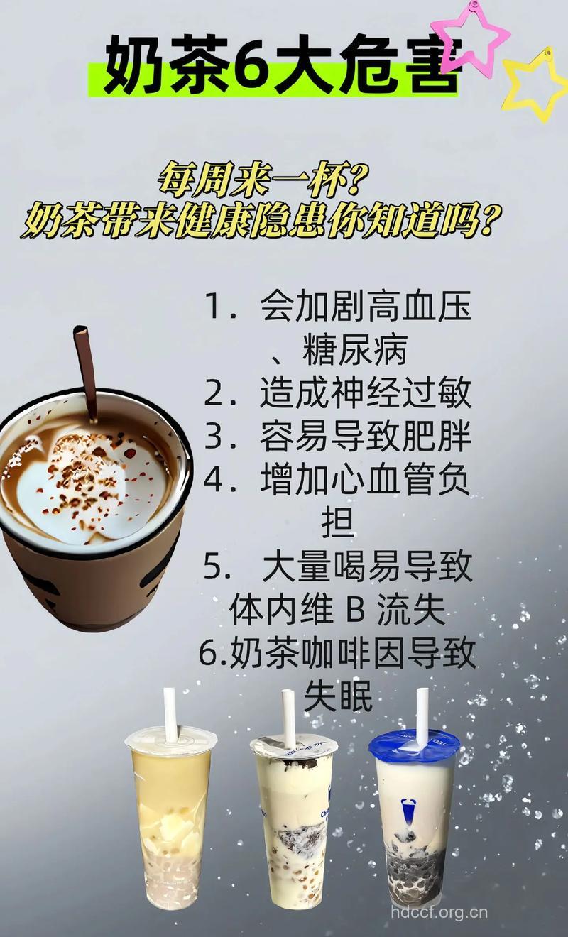 女性常喝奶茶会引发冠心病吗