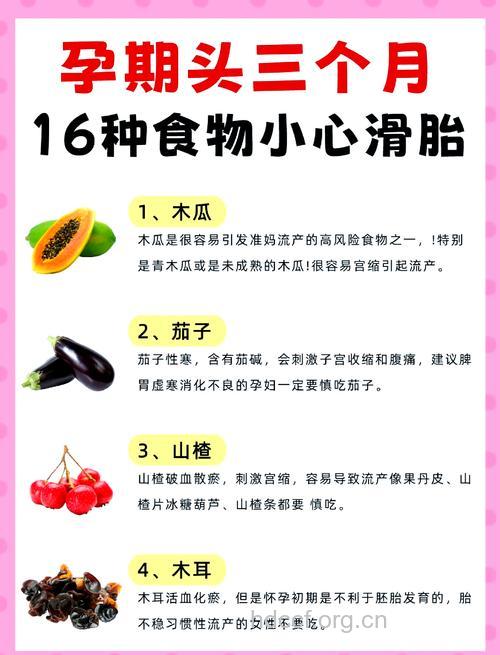 生育期间哪些食物不能吃