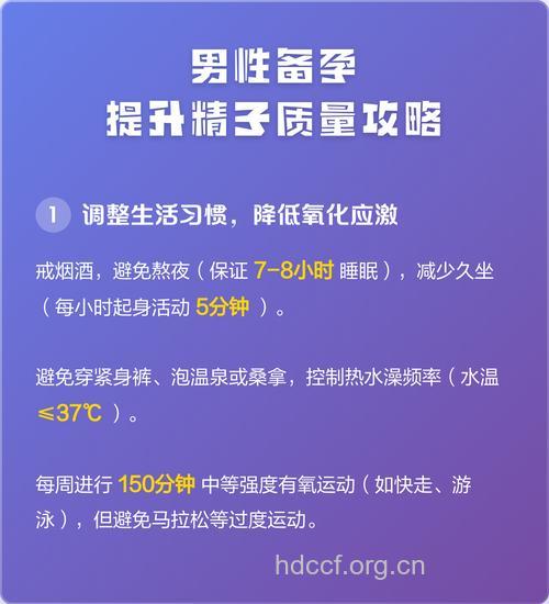 男性如何提高精子质量呢