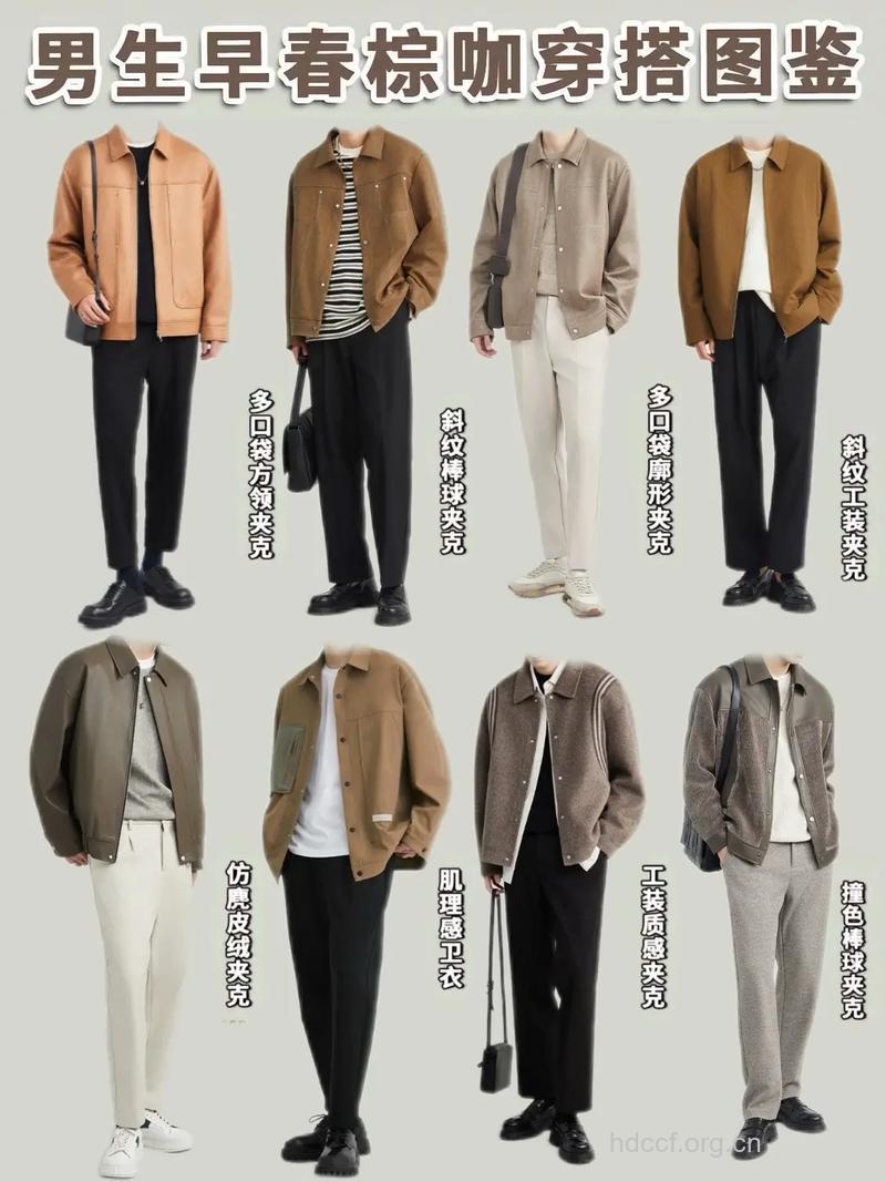 男装搭配还男人以颜色
