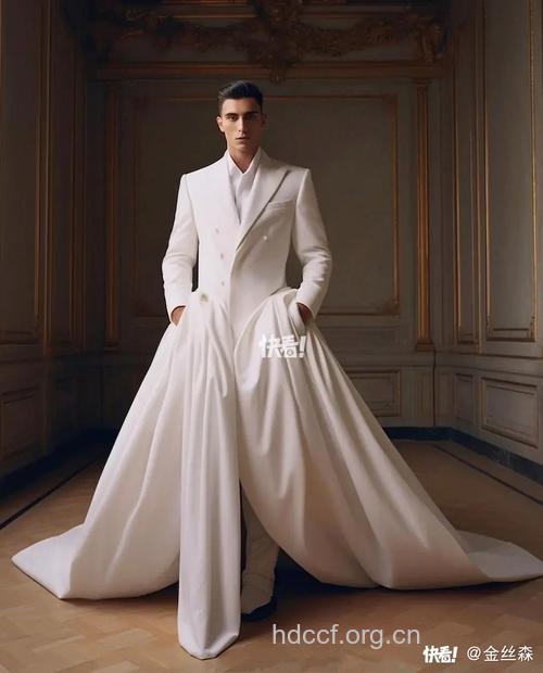 男性穿婚纱:穿出另类性感