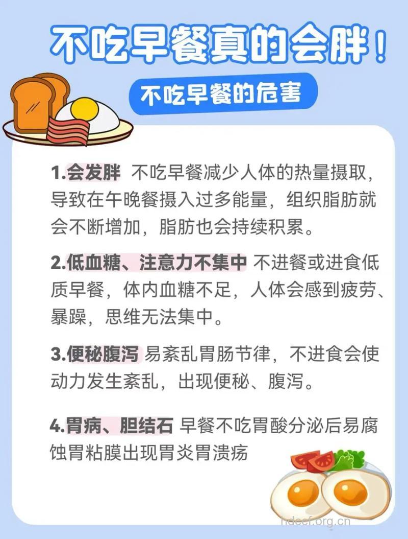男性不吃早餐有哪些危害
