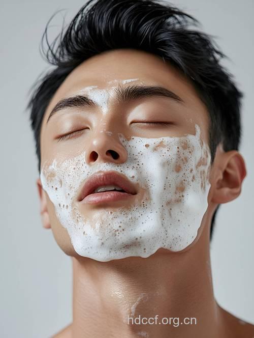 会洗脸的男人皮肤更水嫩