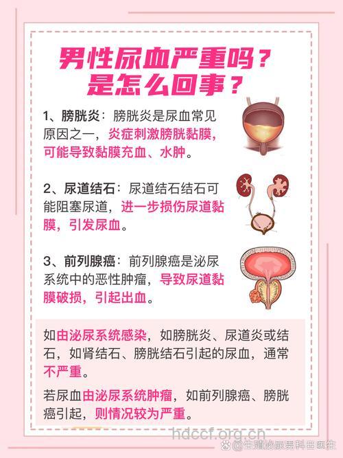 男性小便出血是怎么回事