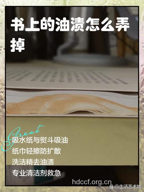 清除书上污迹3个方法