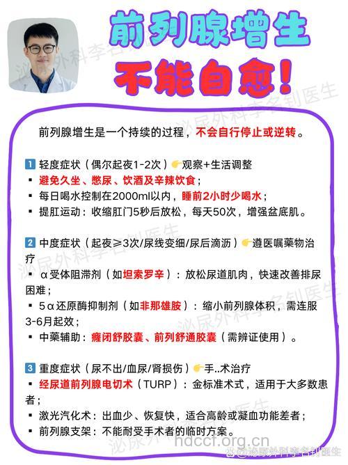 前列腺增生到底能不能根治