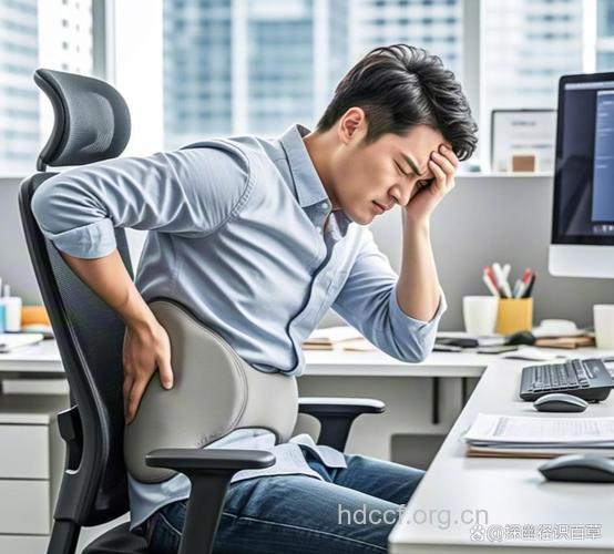 白领男 当心办公室健康隐患