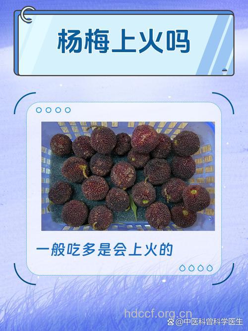 吃杨梅上火吗