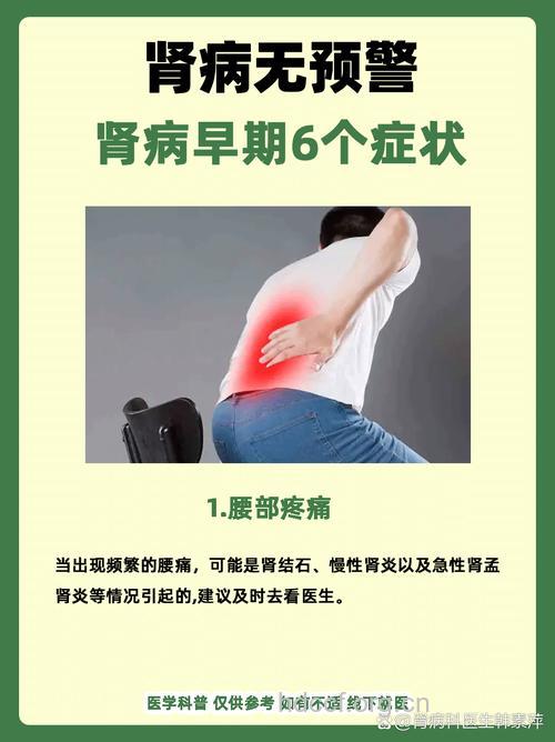 肾炎早期的症状有哪些