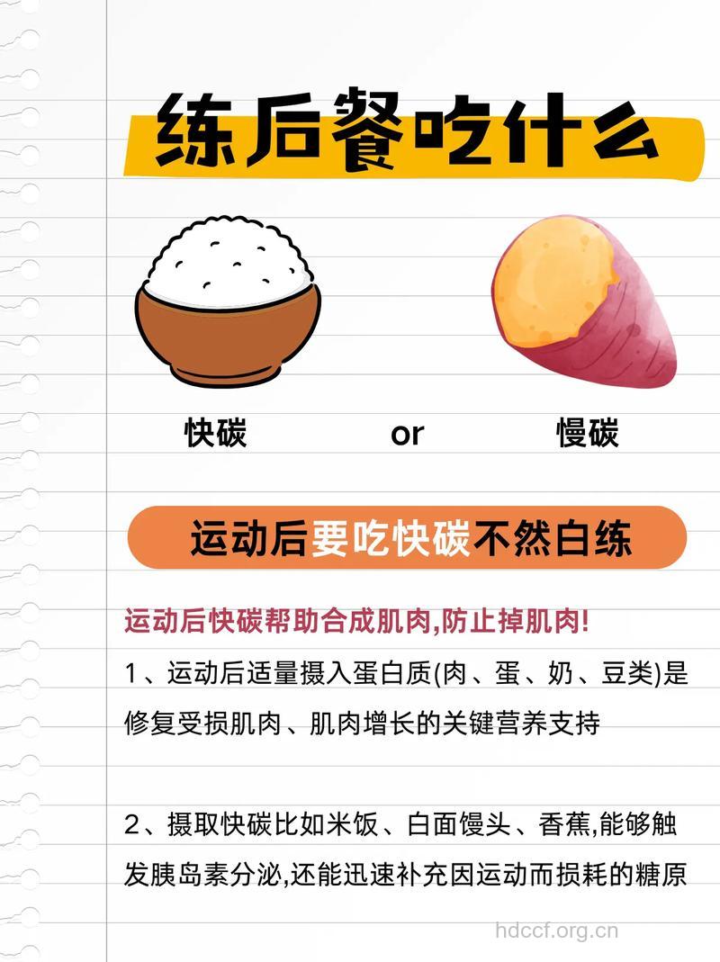 训练后懂得吃让你更强壮