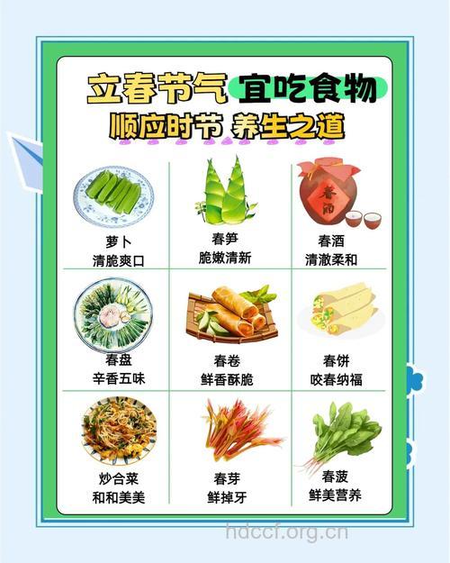 立春吃什么 8种食物营养健康