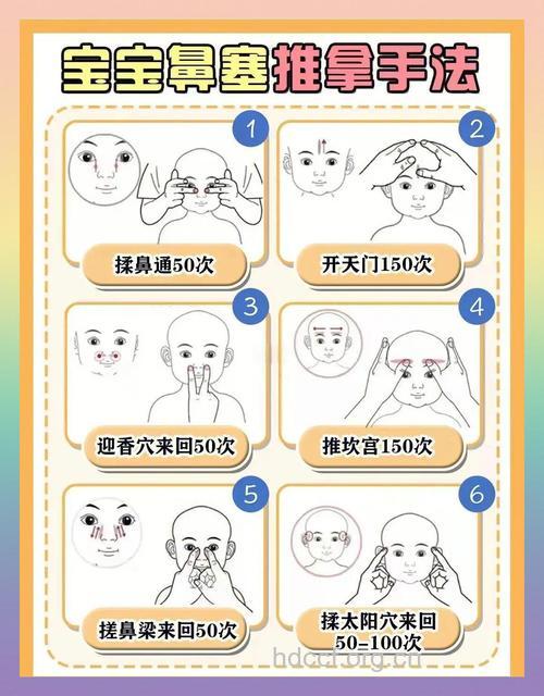 冬季鼻炎患者鼻子按摩法