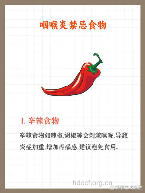 预防咽炎 不仅仅是少吃辣椒