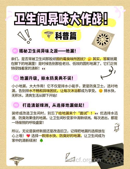 怎样清除卫生间异味