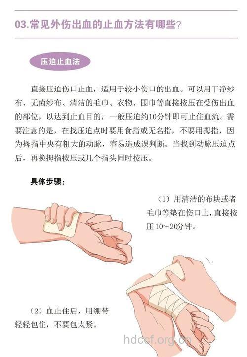 快速止血的6个妙招