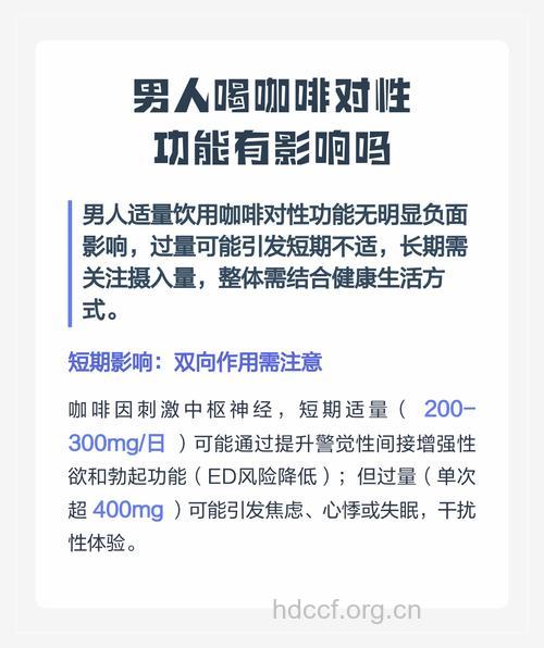 惊!男人喝咖啡影响性功能