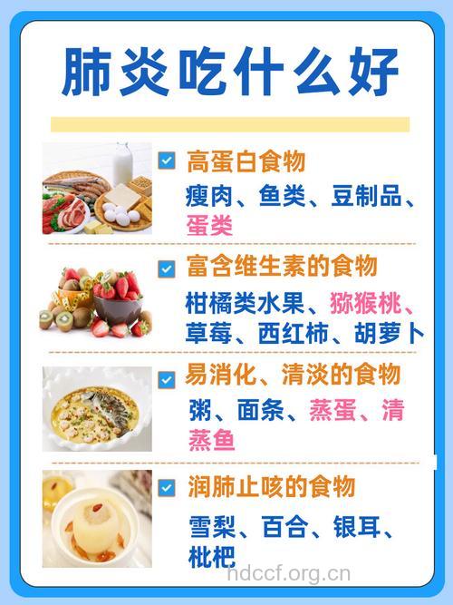 肺炎的饮食注意事项有哪些