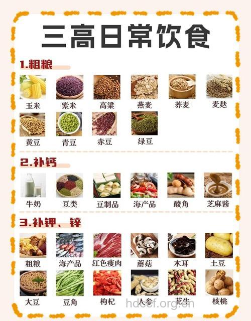 三高人群宜选择的八种食物