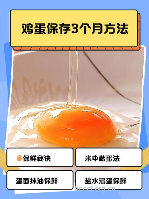鸡蛋的保鲜方法