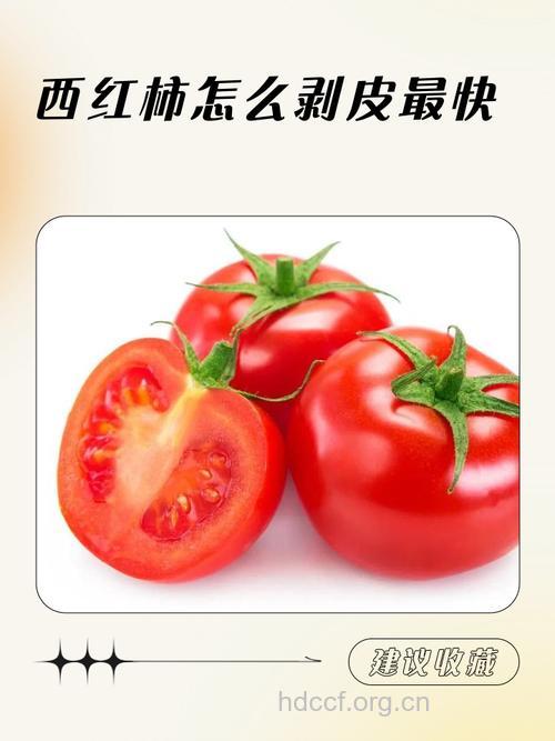 快速将西红柿去皮的小妙招