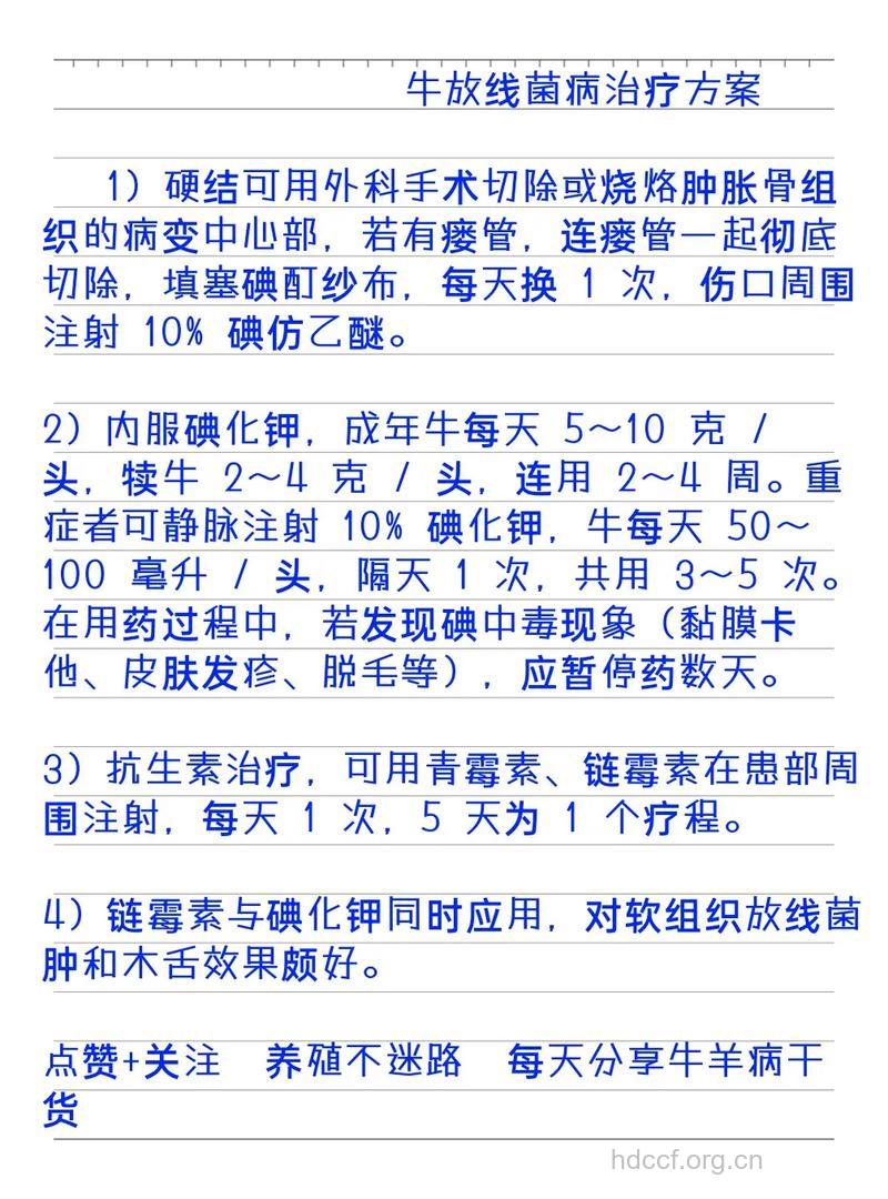 怎么有效预防放线菌病