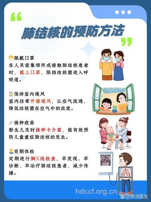 预防肺结核的方法有哪些呢