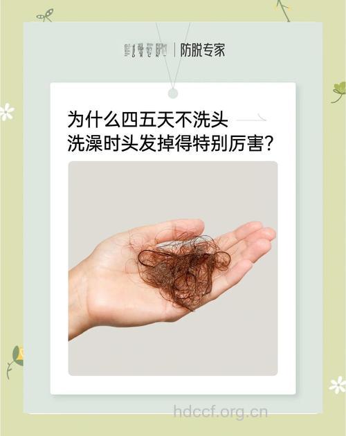 经常换洗发水竟会导致脱发