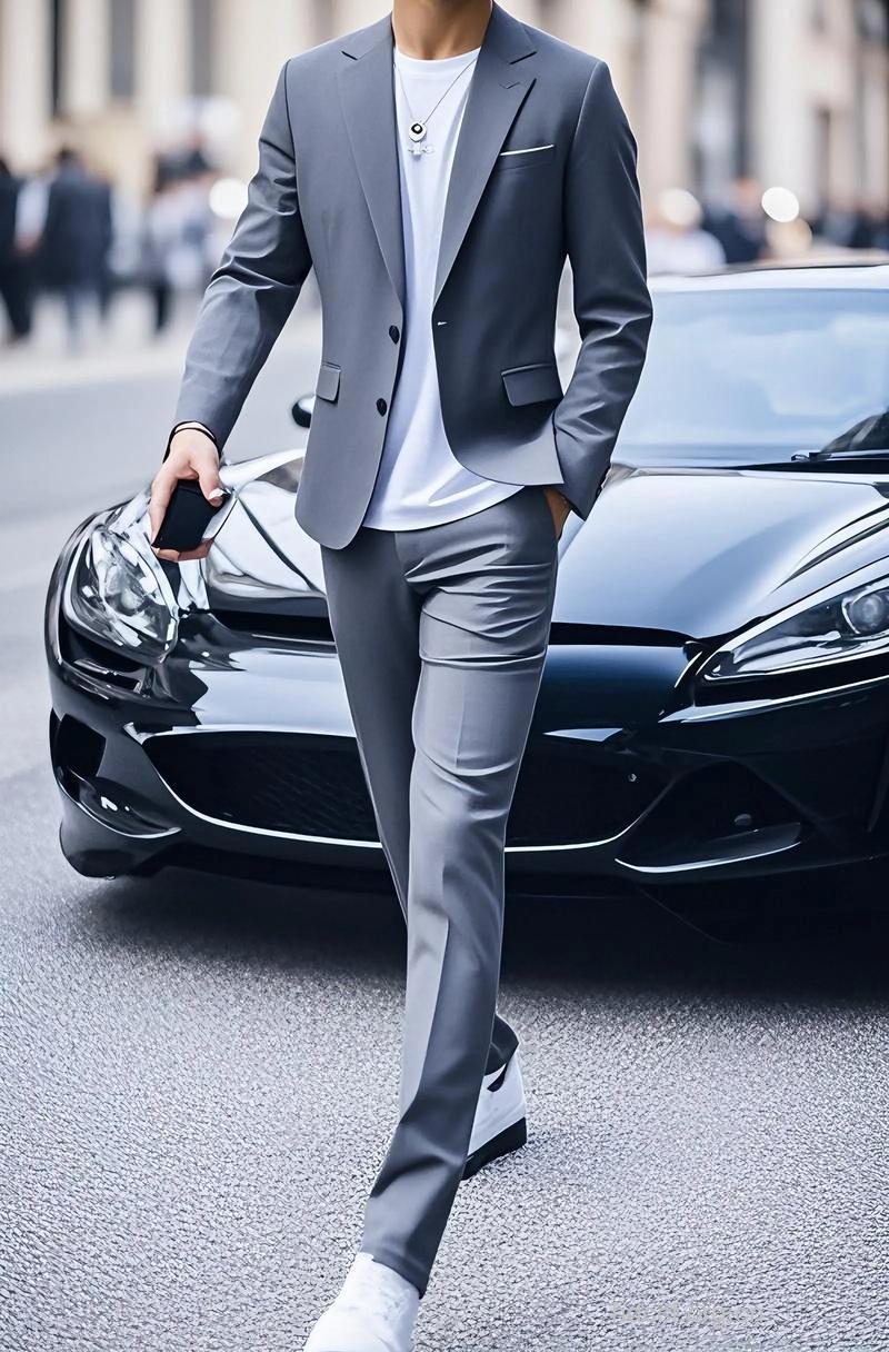 春季西装这样穿 凸显男人魅力