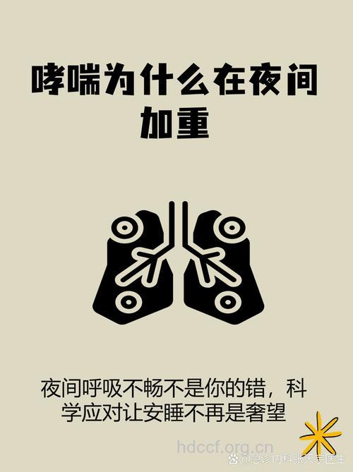 多数哮喘患者都在夜间发作大解密