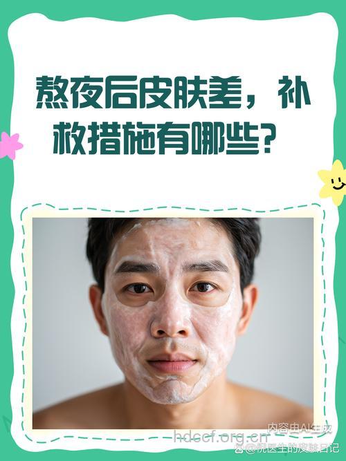 男人熬夜皮肤会变差吗 如何补救恢复