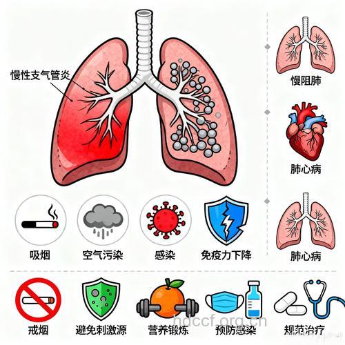 慢性支气管炎有哪些病因