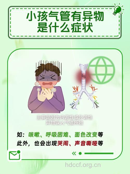 呼吸道有异物的症状表现