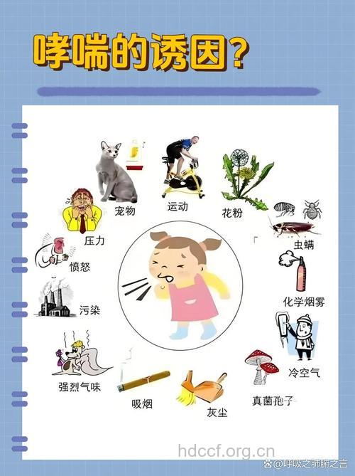 遗传和环境是引发哮喘的主因