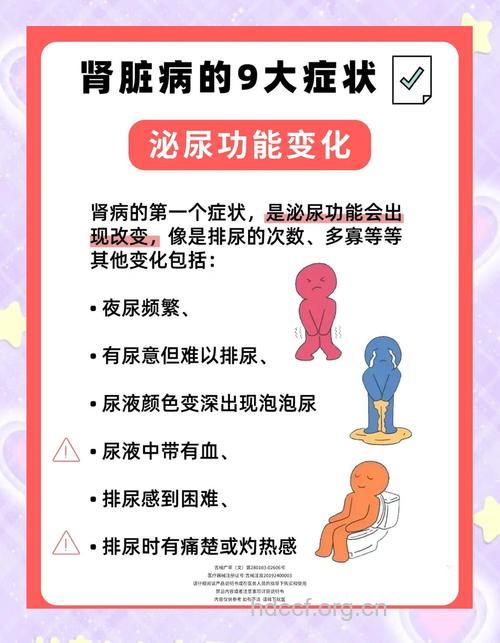 肾病的信号你千万留意!