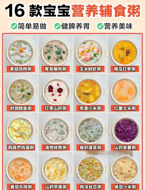 宝宝营养粥的做法大全