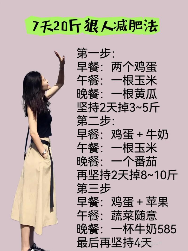 7天减瘦二十斤 竟然是因为它