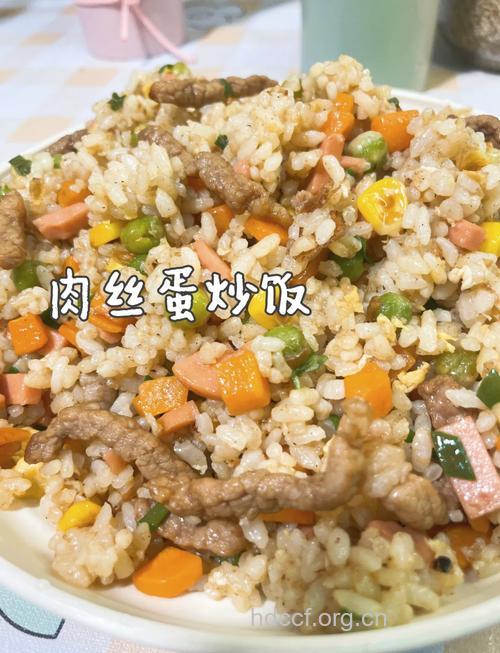 家常肉丝炒饭怎么做?介绍2种做法