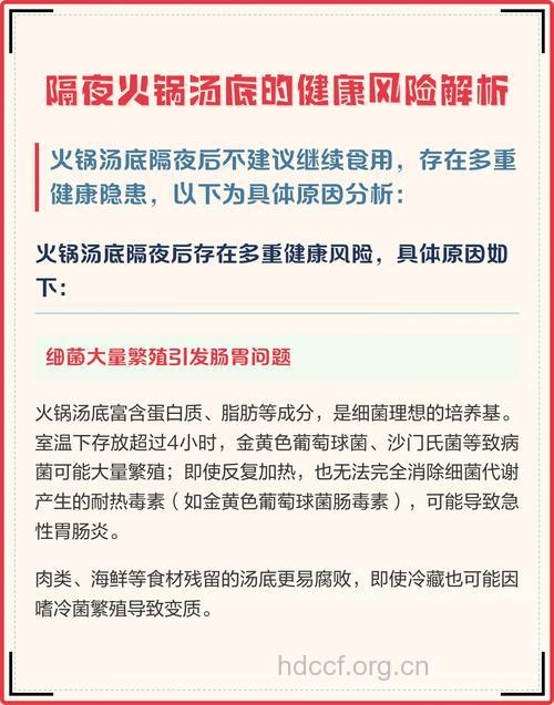 火锅潜在的健康风险