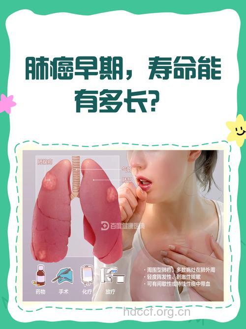 男性肺癌早期能活多久