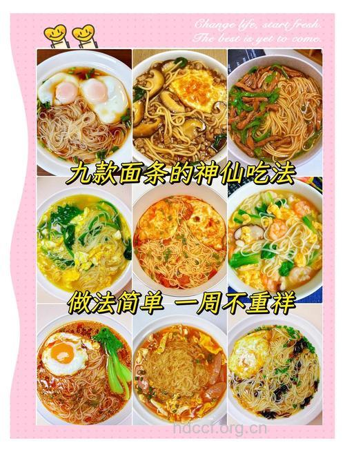 最有名的七大面条做法