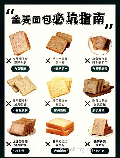 买食物别“以貌取人” 硬面包营养
