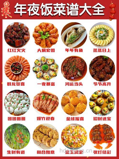 山东年夜饭菜谱大全