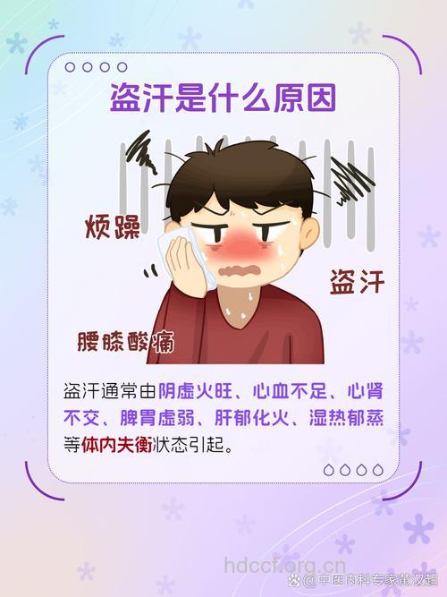 夜晚盗汗是不是肾虚症状?