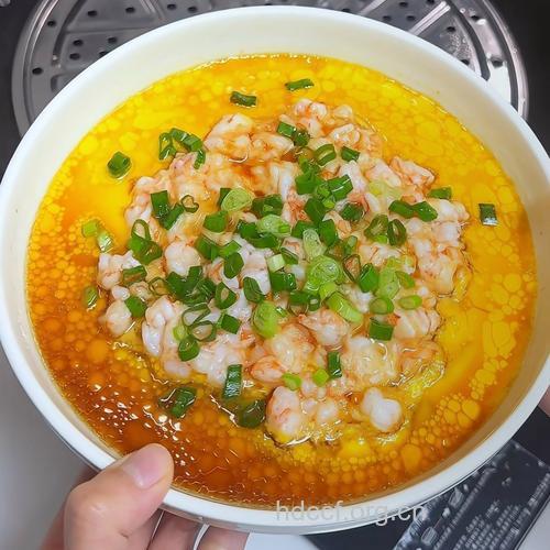 鱼汤虾仁蒸蛋的做法大全