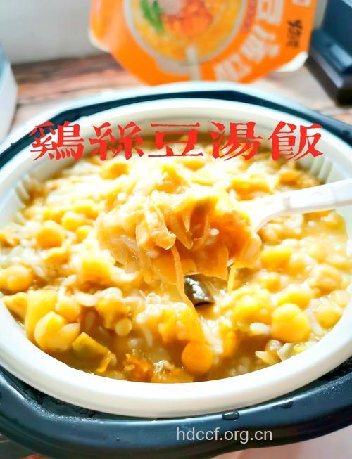 成都地道小吃 豆汤饭的做法大全