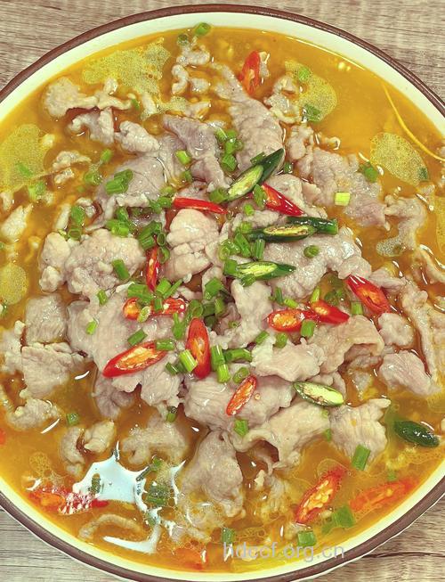 夏日开胃菜 白肉片酸辣汤的做法大全